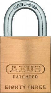 ABus rekeyable padlock
